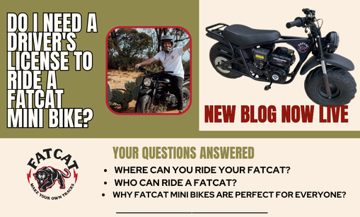Do I Need a Driver’s License to Ride a FatCat Mini Bike? Discover Where to Ride Legally!