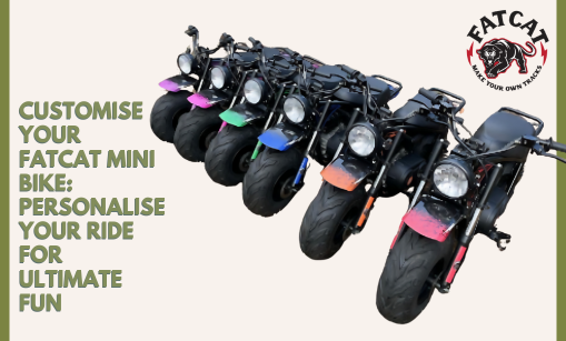 Customise Your FatCat Mini Bike: Personalise Your Ride for Ultimate Fun