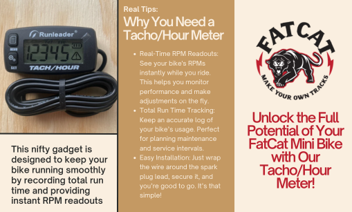 ⚡️ Boost Your FatCats Performance with Our Tacho/Hour Meter - Now Available!
