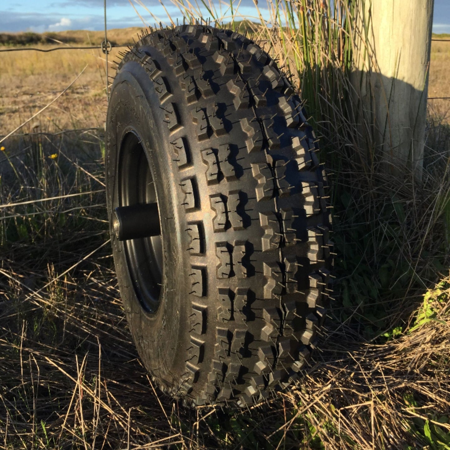 Complete Steer Tyre Front Wheel Assembly