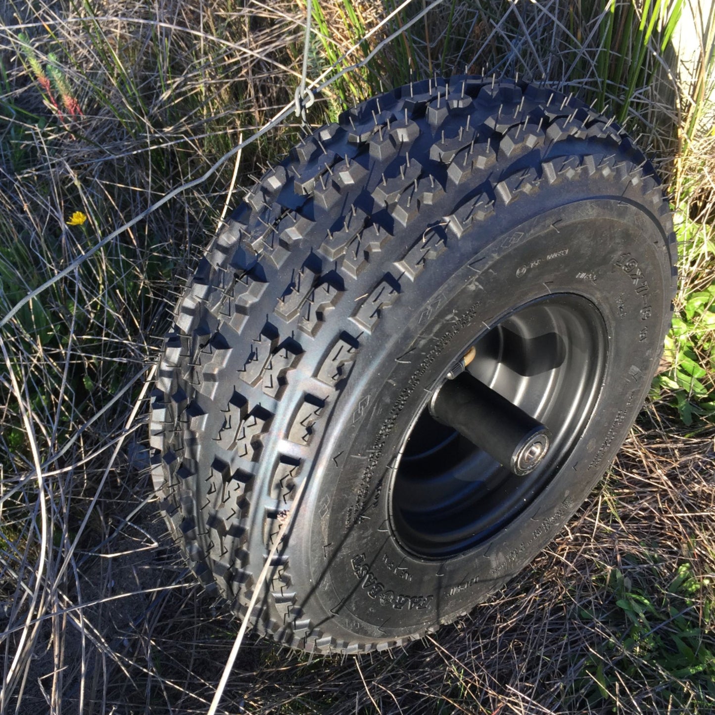 Complete Steer Tyre Front Wheel Assembly