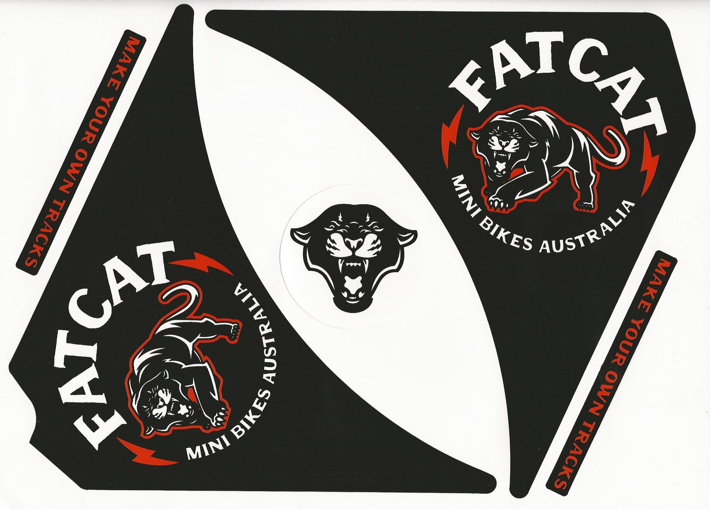 Coloured Graphic Sticker Kit