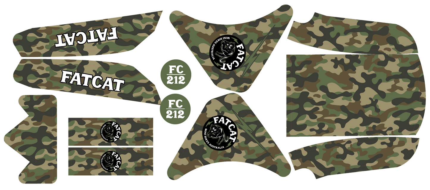 Coloured Graphic Sticker Kit