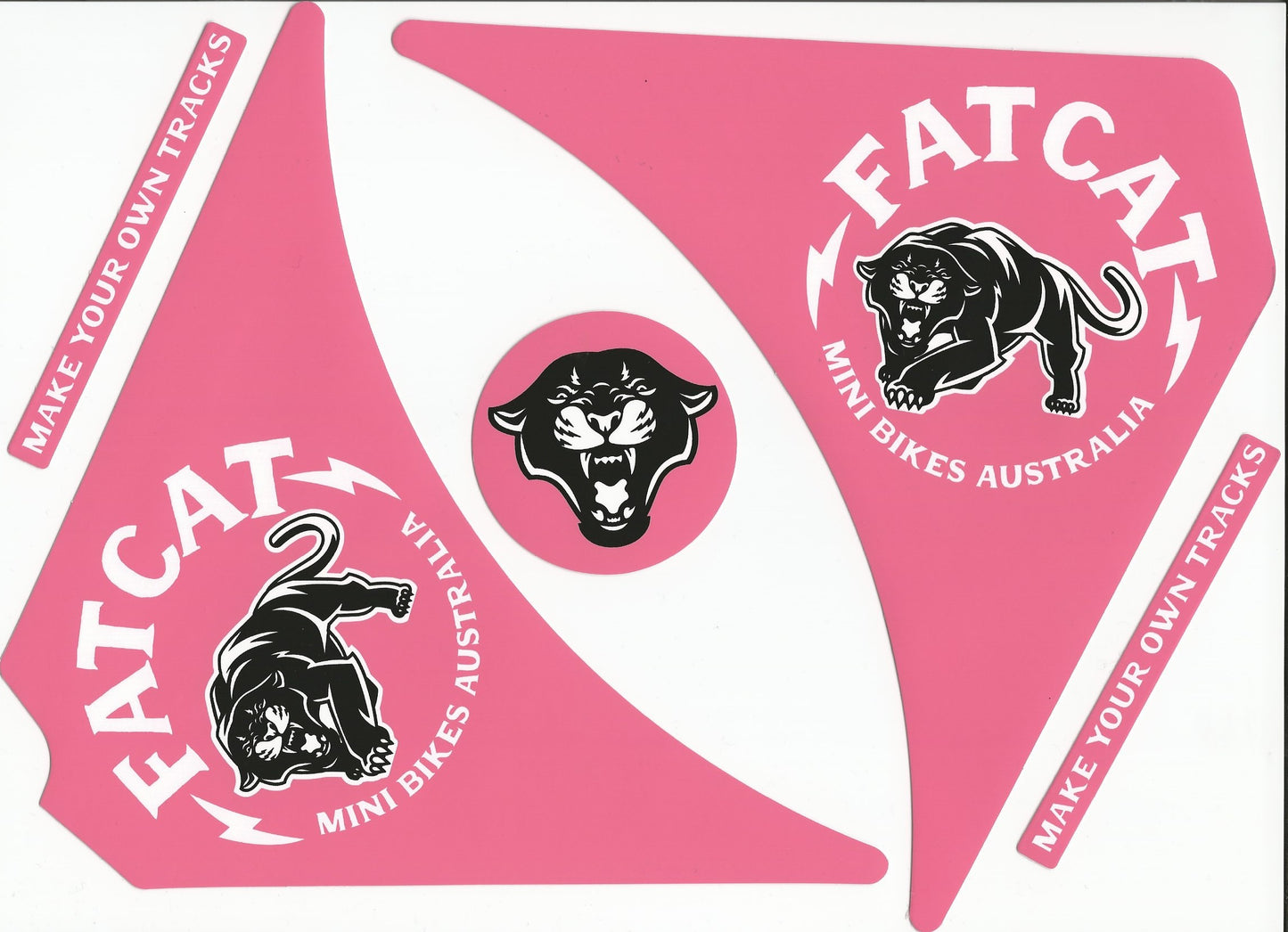 Coloured Graphic Sticker Kit