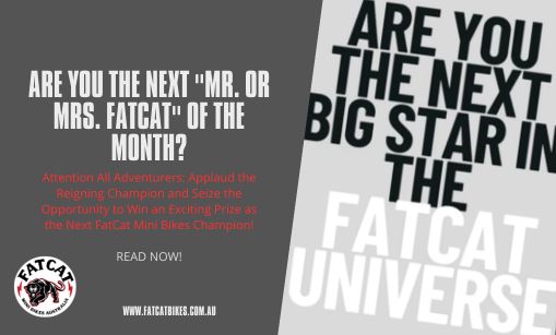 Are you the next "Mr. or Mrs. FatCat" of the month?