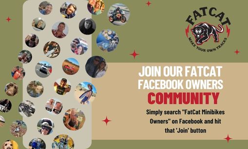 Our exclusive FatCat Facebook Owners Group is where the fun begins: JOIN NOW!!