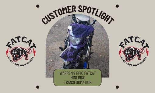 Warren's Epic FatCat Mini Bike Transformation!!