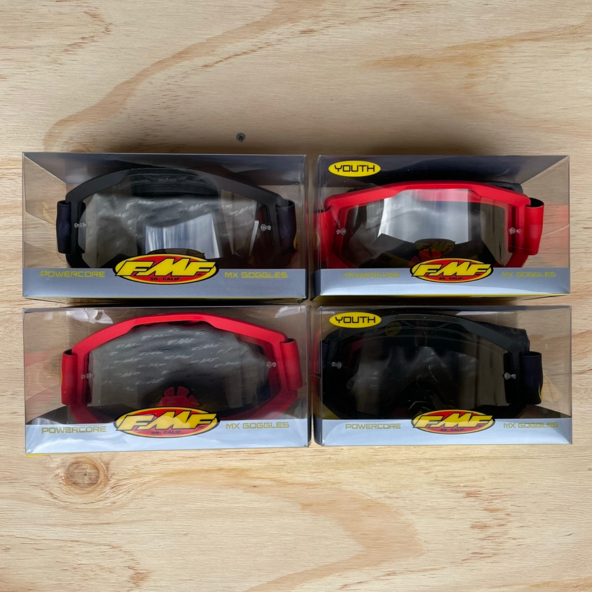 FMF PowerCore Goggles (Adult and Youth)