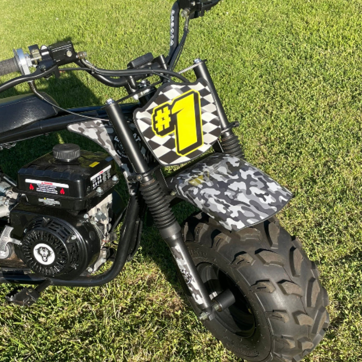 MX-Style Front Plate Kit for FatCat FC-212