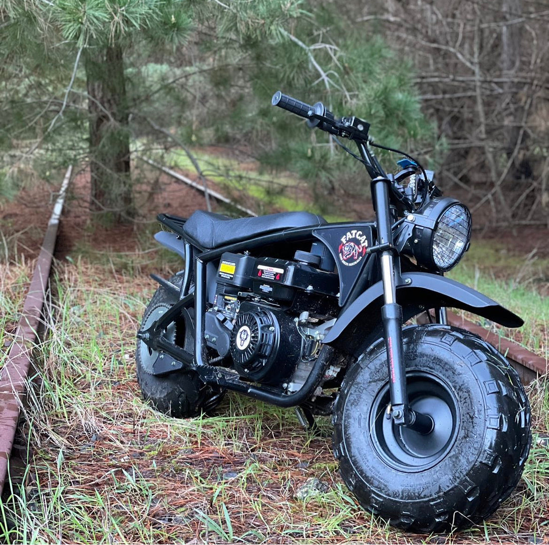 Fat Wheel Mini Rocker Mini bike off road, motor bikes with fat wheels – FatCat Bikes