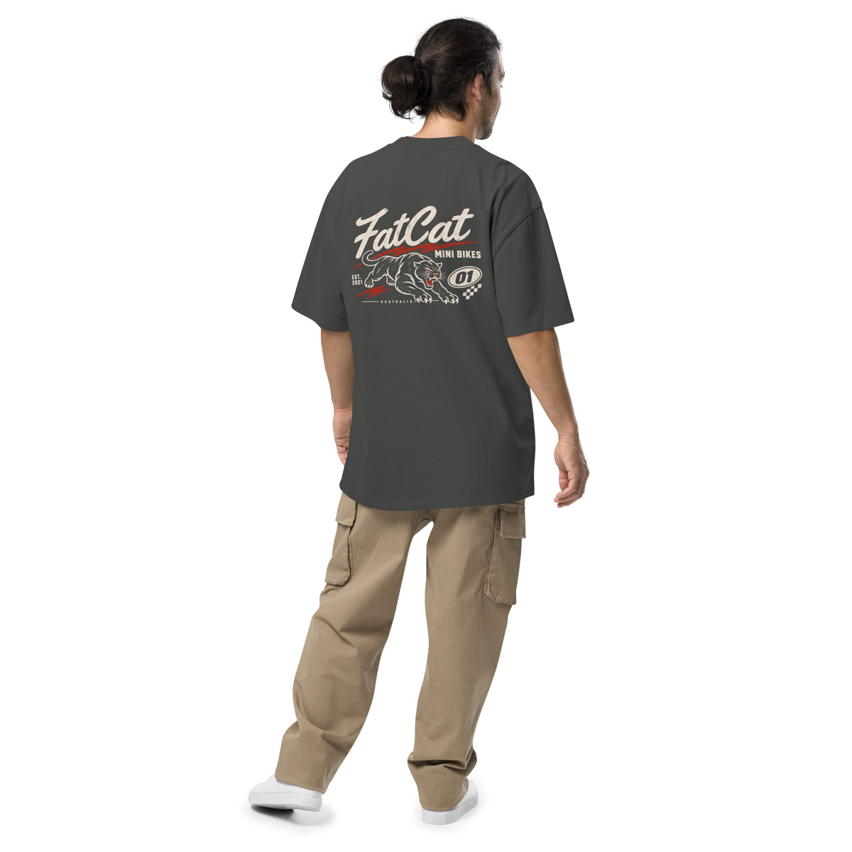 FatCat 01 Oversized Faded Tee