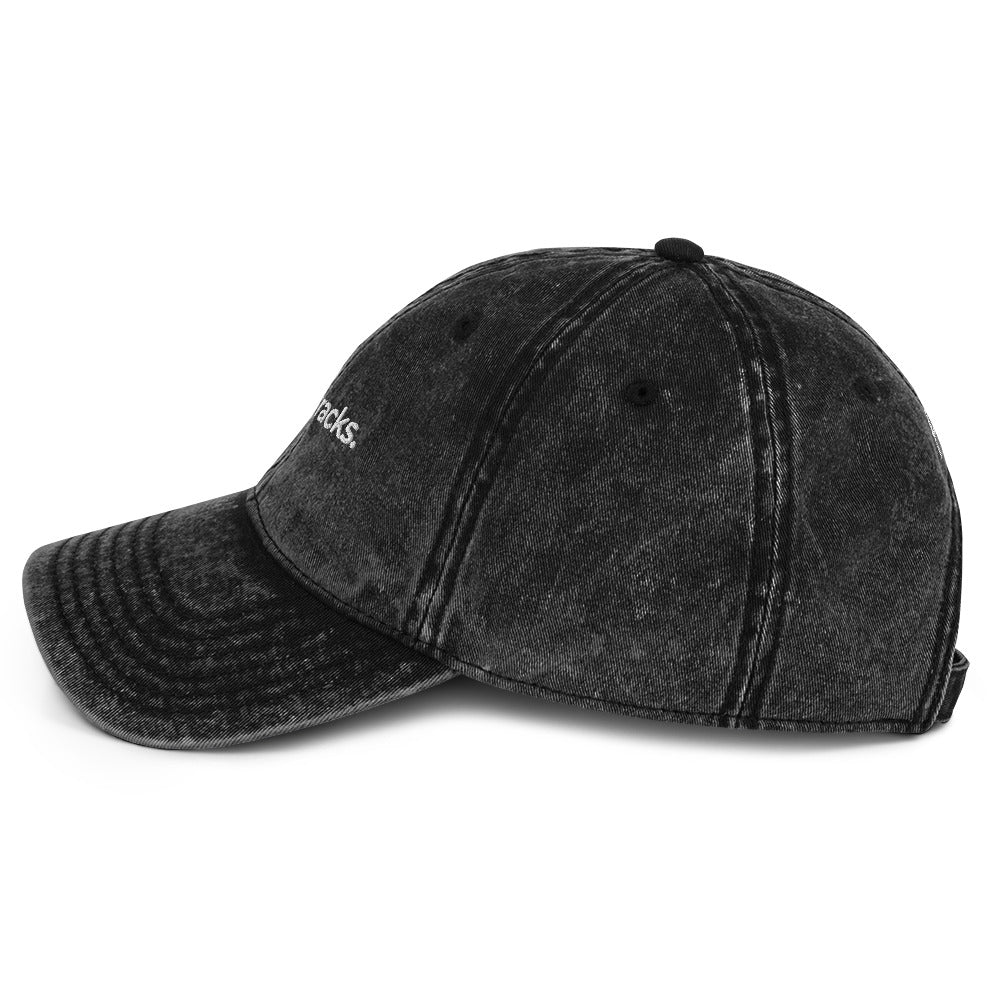 Make Tracks cap, side