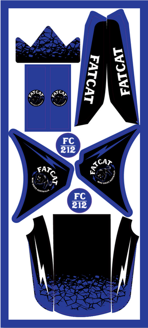 Coloured Graphic Sticker Kit