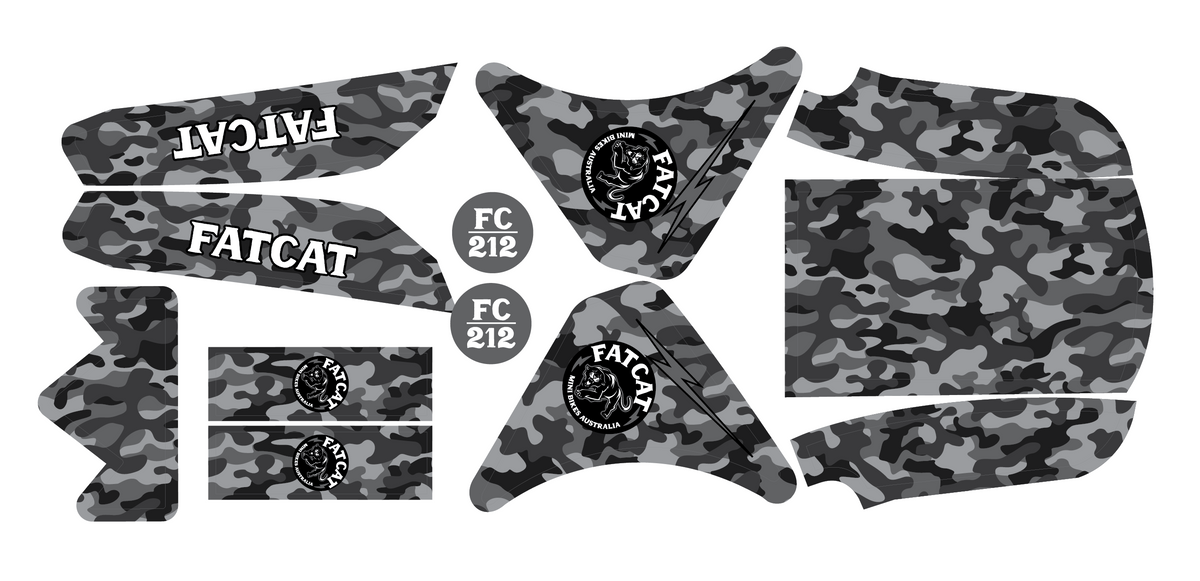 Coloured Graphic Sticker Kit