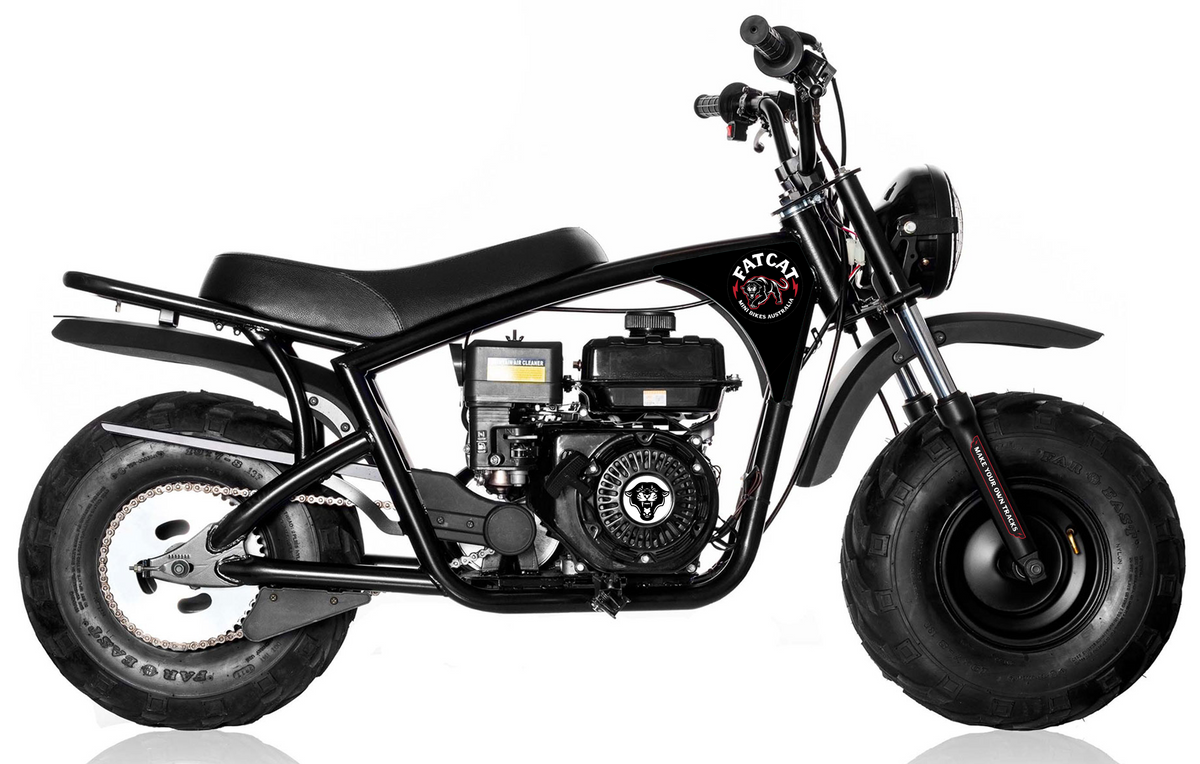 Fat Wheel Mini Rocker Mini bike off road, motor bikes with fat wheels – FatCat Bikes